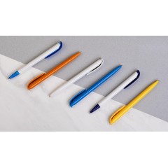 Ручка шариковая JONA, оранжевый