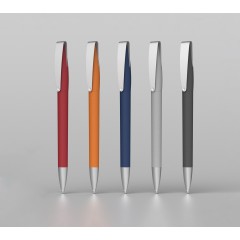 Ручка шариковая COBRA SOFTGRIP MM, красный#, красный