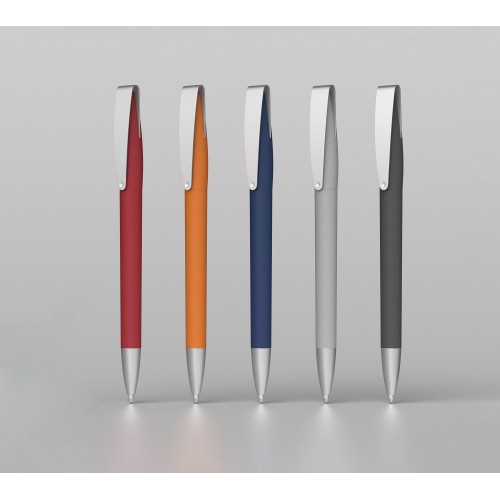 Ручка шариковая COBRA SOFTGRIP MM, красный#, красный