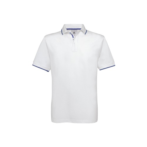 Футболка теннисная Safran Sport, белый с синим