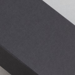 Подарочная коробка без ложемента (крышка-дно, 20,5 х 3,5 х 8,5 см), черный