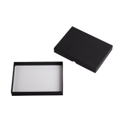 Подарочная коробка без ложемента (крышка-дно, 22 х 3 х 15,5 см), черный