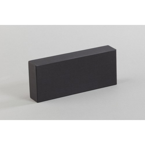 Подарочная коробка без ложемента (крышка-дно, 20,5 х 3,5 х 8,5 см), черный