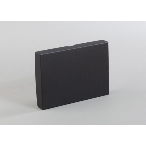 Подарочная коробка без ложемента (крышка-дно, 22 х 3 х 15,5 см), черный