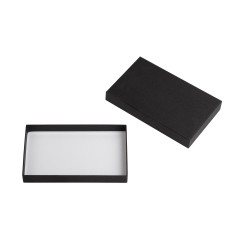 Подарочная коробка без ложемента (крышка-дно, 20 х 2,7 х 12,2 см), черный