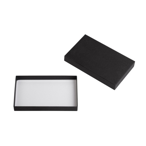 Подарочная коробка без ложемента (крышка-дно, 20 х 2,7 х 12,2 см), черный