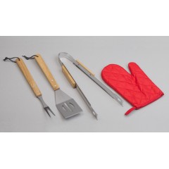 Органайзер с приборами для барбекю 