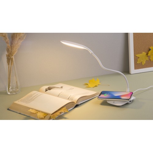 Лампа с беспроводным зарядным устройством 