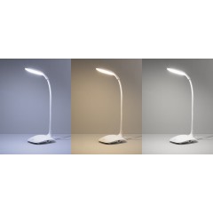 Лампа с беспроводным зарядным устройством 