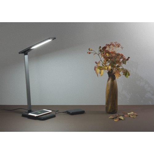 Лампа с беспроводным зарядным устройством 