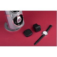 Шкатулка для часов с подзаводом, черный