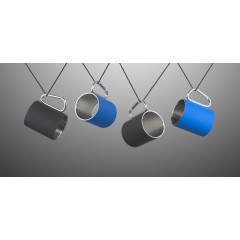 Кружка с карабином 