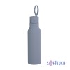 Бутылка для воды Фитнес 700 мл, покрытие soft touch, серый Бутылка для воды Фитнес 700 мл, покрытие soft touch, серый