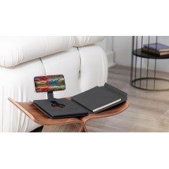 Папка А5 с беспроводным (10W) зарядным устройством 5000 mAh, с MagSafe и блокнотом, черный