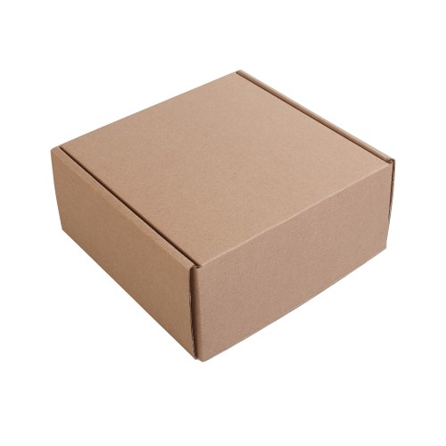 Коробка для набора средняя, самосборная, крафт, натуральный