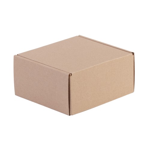 Коробка для набора малая, самосборная, крафт, натуральный