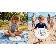 Фрисби-раскраска 