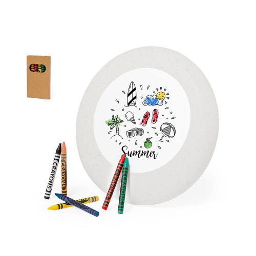 Фрисби-раскраска 