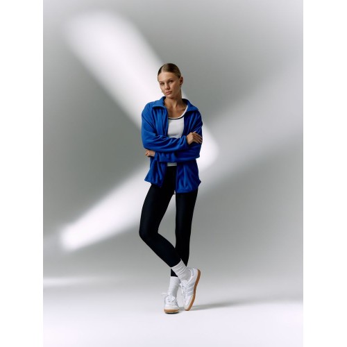 Куртка флисовая унисекс Fliska, ярко-синяя