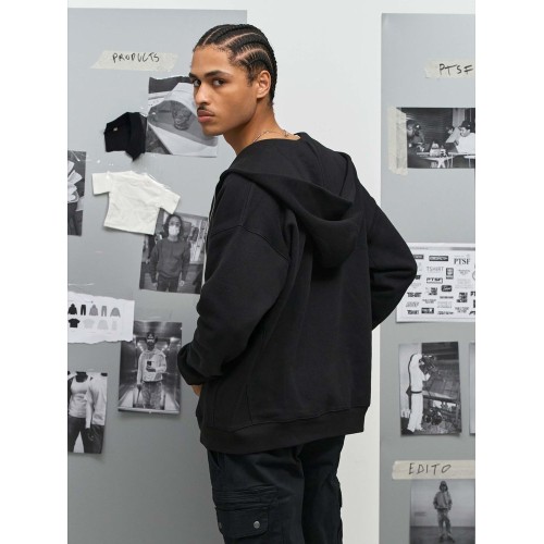 Толстовка унисекс на молнии Jelo, черная