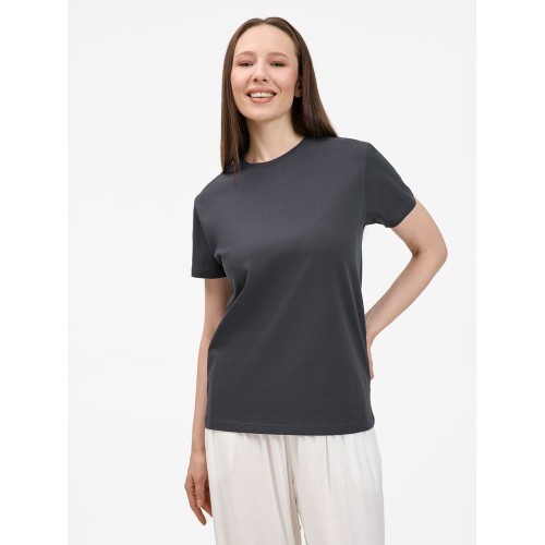 Футболка унисекс T-Bolka 200, темно-серая (графит)