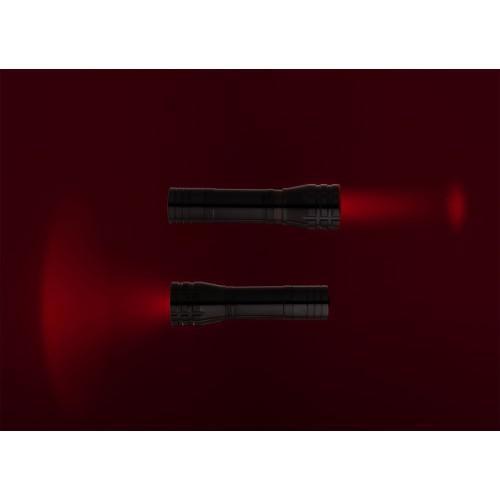 Фонарик с фокусировкой луча Beaming, черный