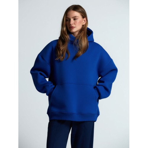 Худи Kulonga Oversize, ярко-синее