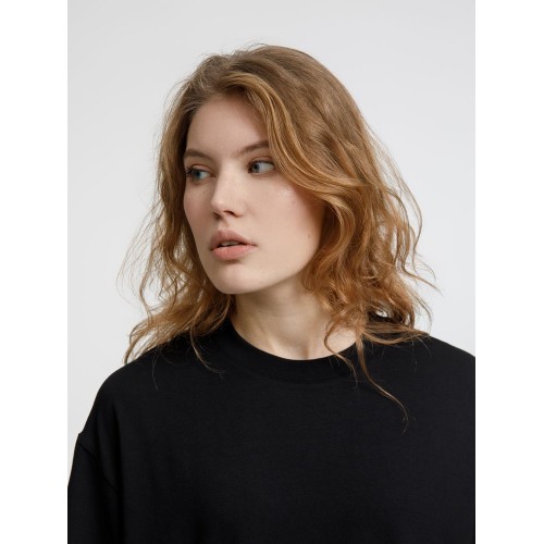 Футболка оверсайз унисекс Lavinia, черная