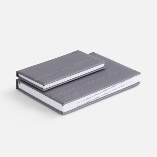 Еженедельник Baza, датированный, серый