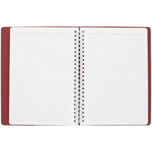 Ежедневник Spring Touch, недатированный, красный