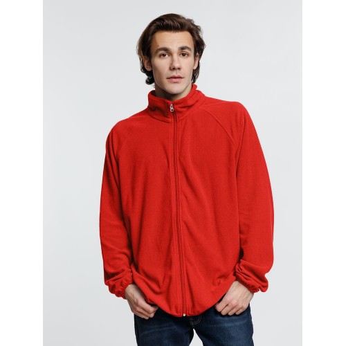 Куртка флисовая унисекс Fliska, красная