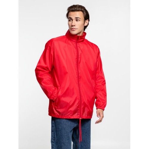 Ветровка унисекс Shift, красная