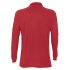 Рубашка поло мужская с длинным рукавом Star 170, красная
