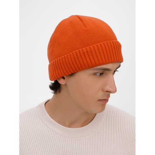 Шапка ComFleece, темно-оранжевая (кирпичная)