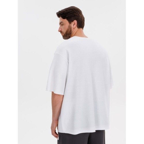 Джемпер с коротким рукавом Siluetti Volumica, молочно-белый