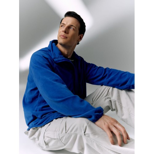 Куртка флисовая унисекс Fliska, ярко-синяя