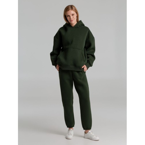 Худи Kulonga Oversize, темно-зеленый (хаки)