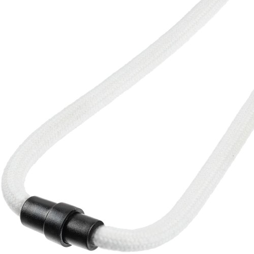 Шнурок для бейджа Tube Wood, белый