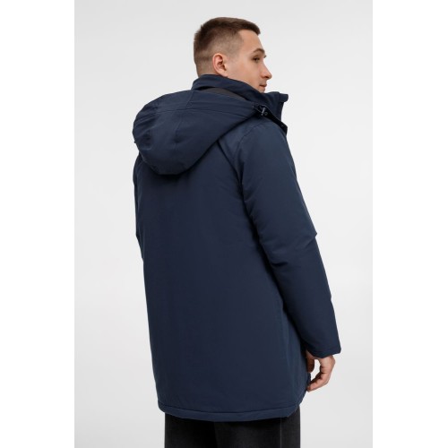 Куртка-парка унисекс Sfera, темно-синяя