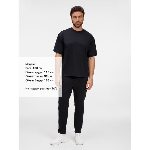 Футболка из бифлекса Morfiss, черная