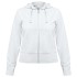 Толстовка женская Hooded Full Zip белая