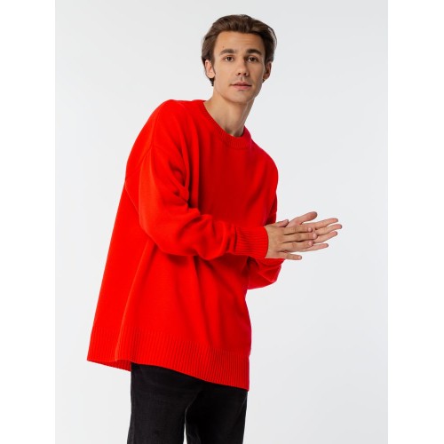 Джемпер оверсайз унисекс Stated в сумке, красный