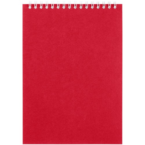 Блокнот Dali в клетку, красный