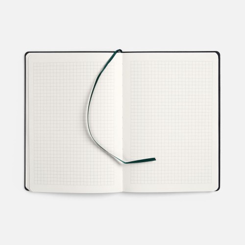 Блокнот Verso в клетку, зеленый, ver.2