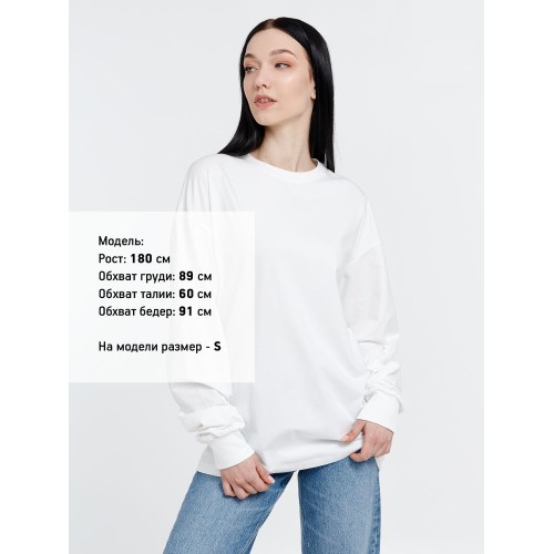 Футболка оверсайз унисекс Сity Sapiens, молочно-белая