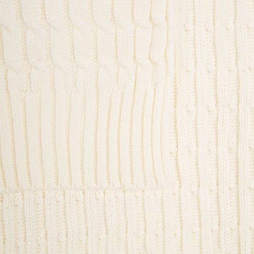 Плед Slumberland, белый (молочный)