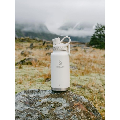 Термобутылка Fujisan XL 2.0, белая (молочная)