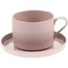 Чайная пара Pastello Moderno, розовая Чайная пара Pastello Moderno, розовая