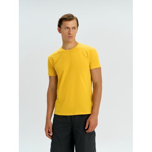 Футболка унисекс Regent 150, желтая