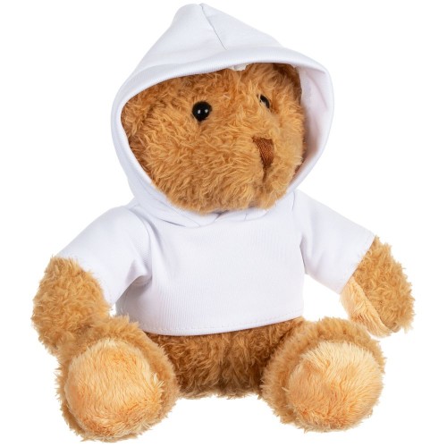 Мягкая игрушка «Мишка Cuddleton» в белом худи